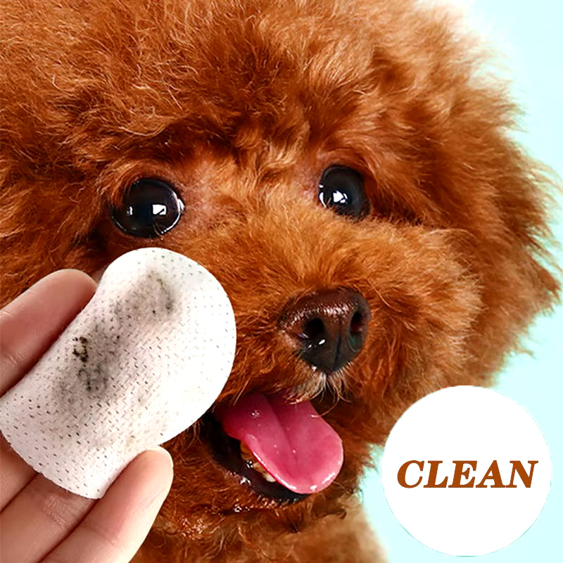  Tearmark & Eye Cleaning Wet Wipes for Cats & Dogs 