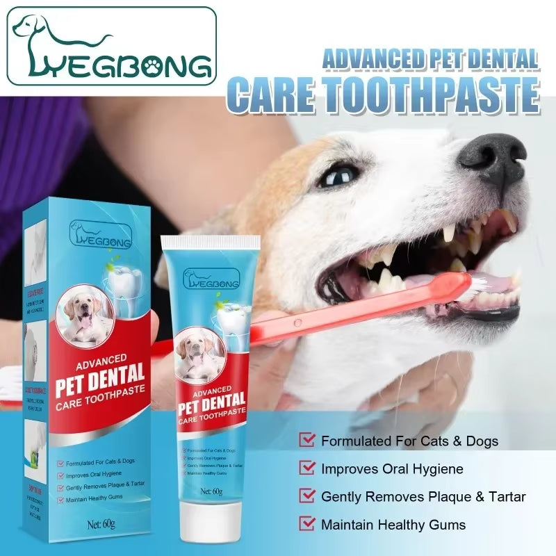  Fresh Breath & Tartar Cleaning Toothpaste for Cats & Dogs