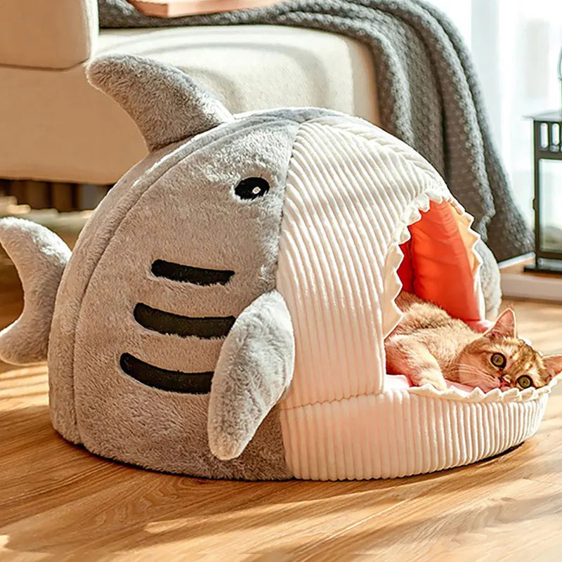 Cartoon Shark Pet Cave