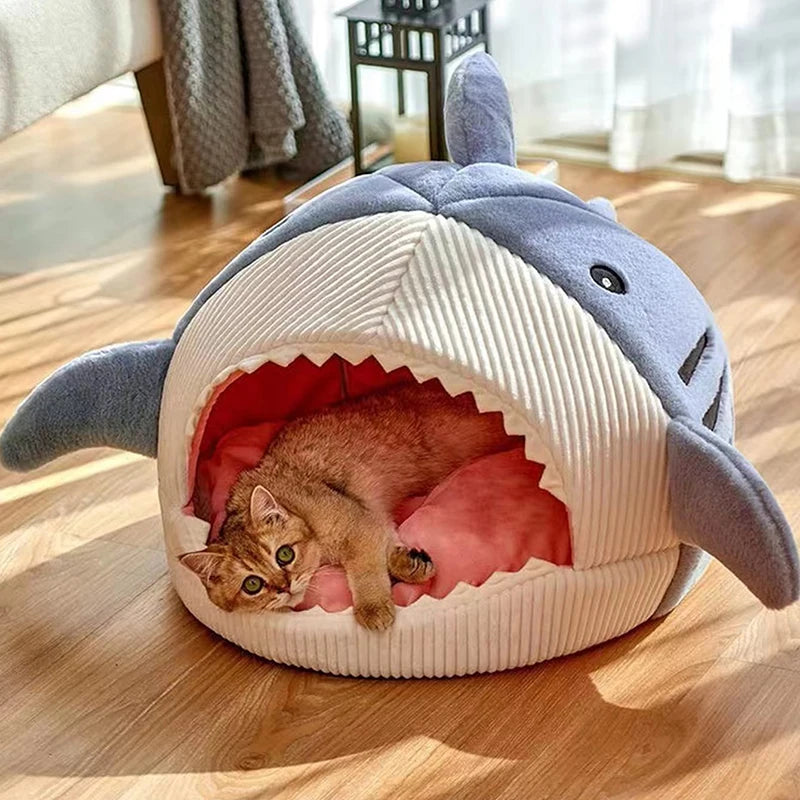 Cartoon Shark Pet Cave