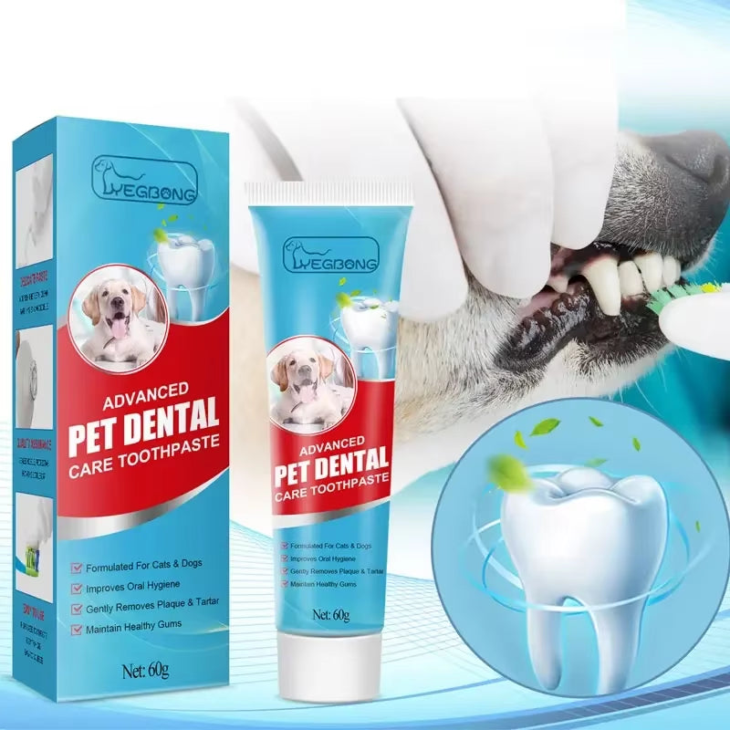  Fresh Breath & Tartar Cleaning Toothpaste for Cats & Dogs