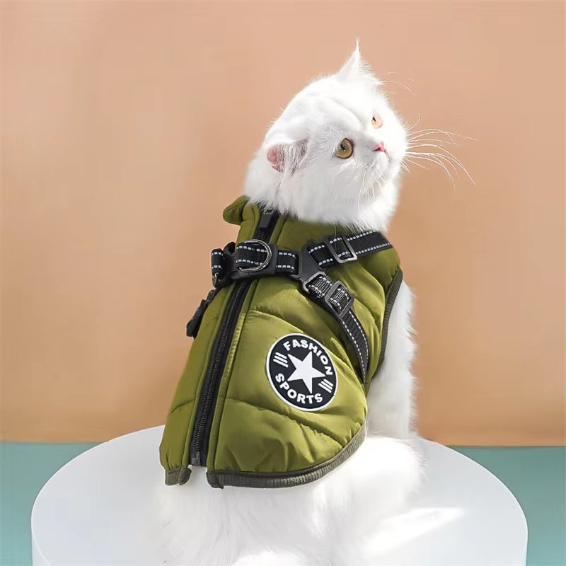 Pet  Jacket with Harness