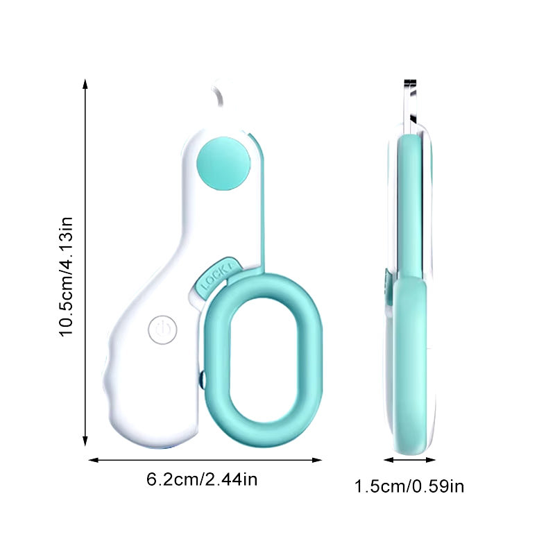 Professional Pet Nail Clipper with LED Light