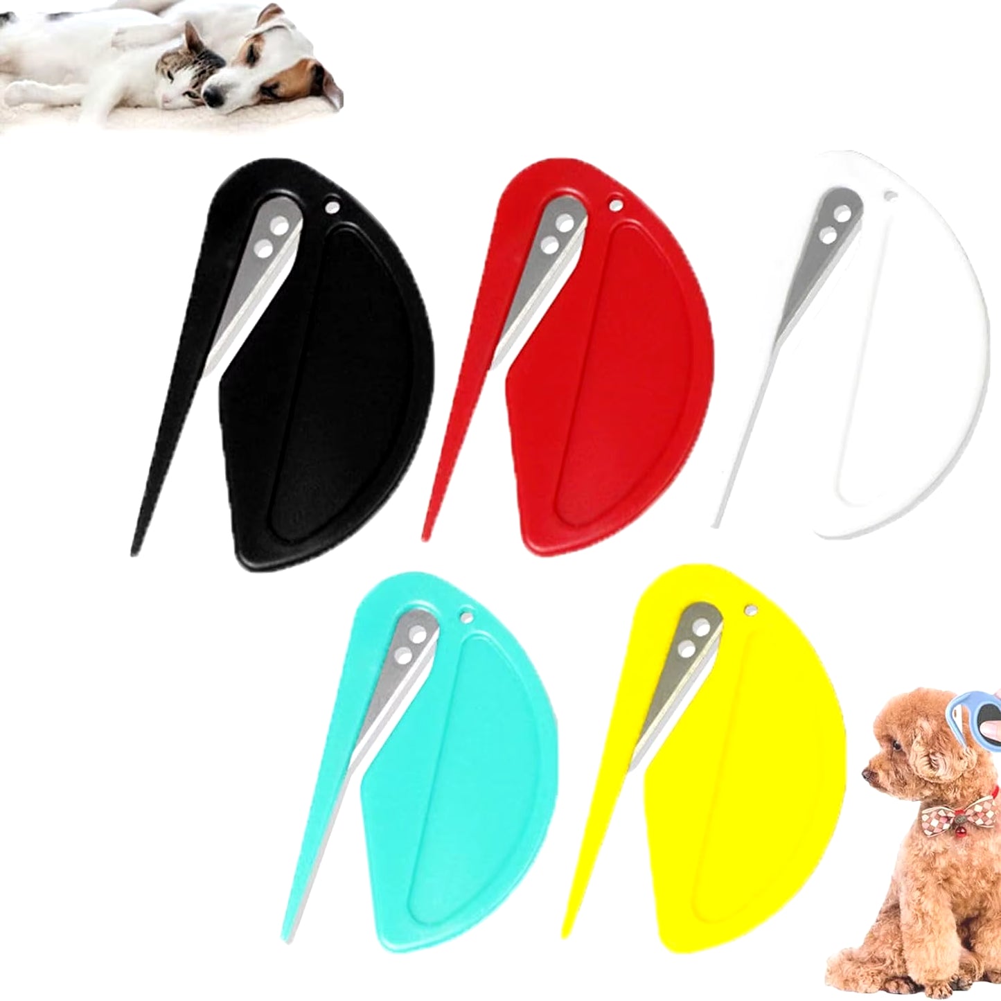 5-Piece Pet Knot Cutter Set