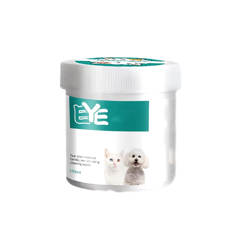  Tearmark & Eye Cleaning Wet Wipes for Cats & Dogs 