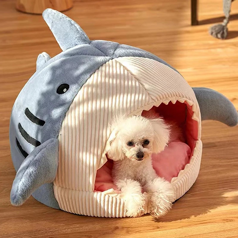 Cartoon Shark Pet Cave