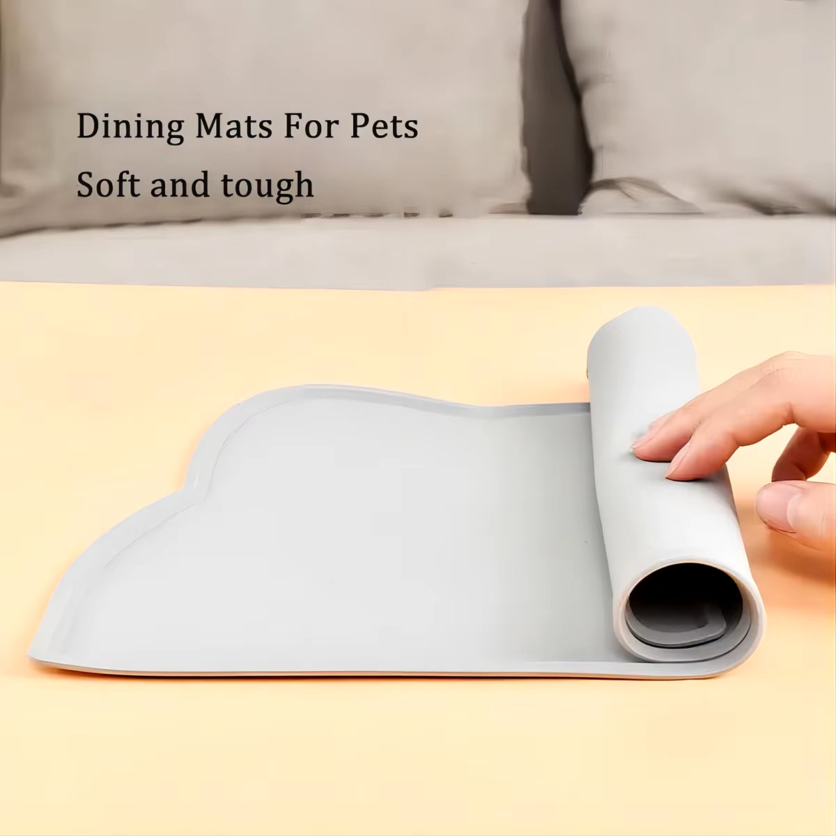  Non-Stick Waterproof Food Tray for Dogs & Cats