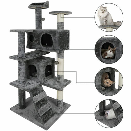 55" Cat Tree Tower 