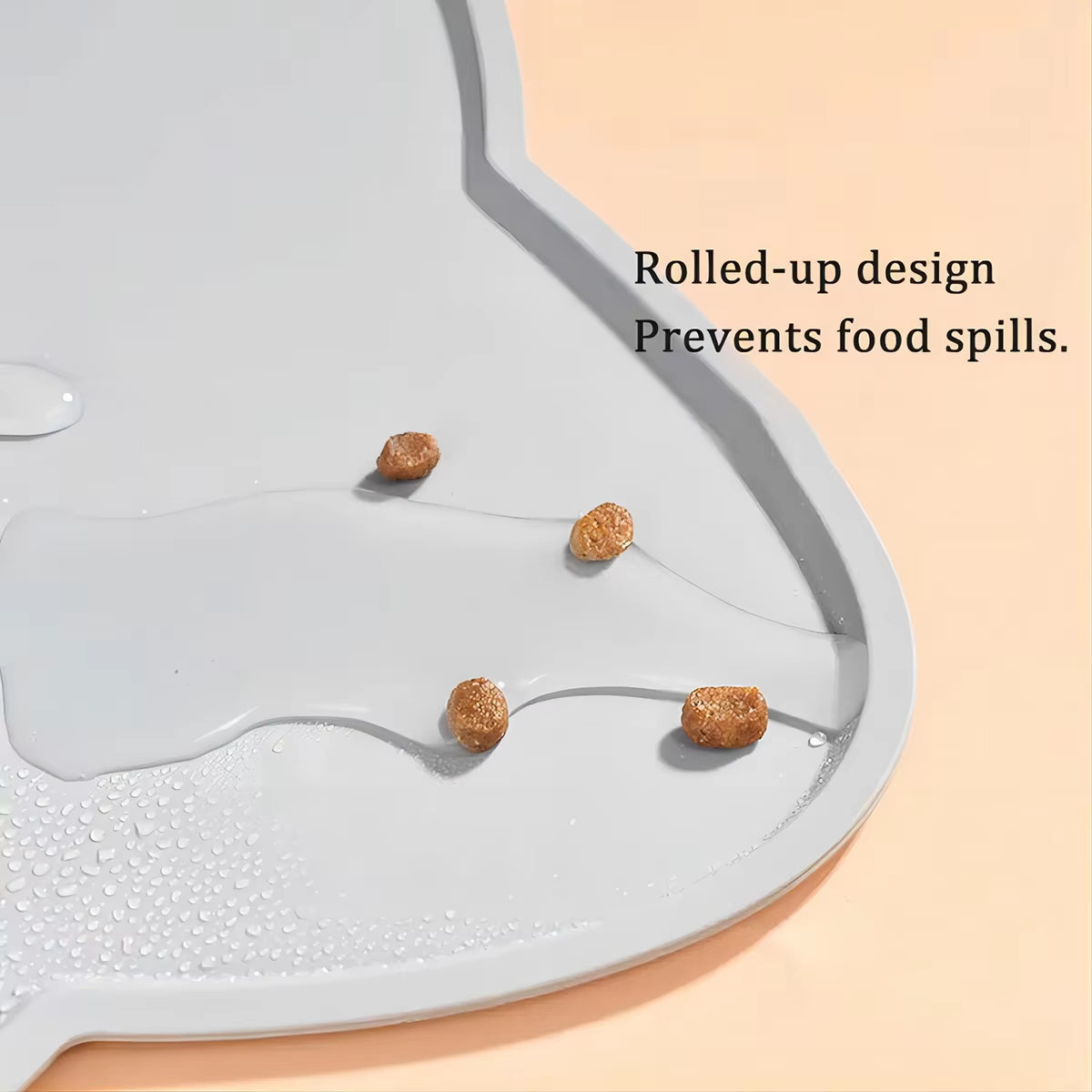  Non-Stick Waterproof Food Tray for Dogs & Cats