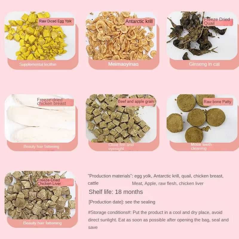 Freeze-Dried Pet Snacks 