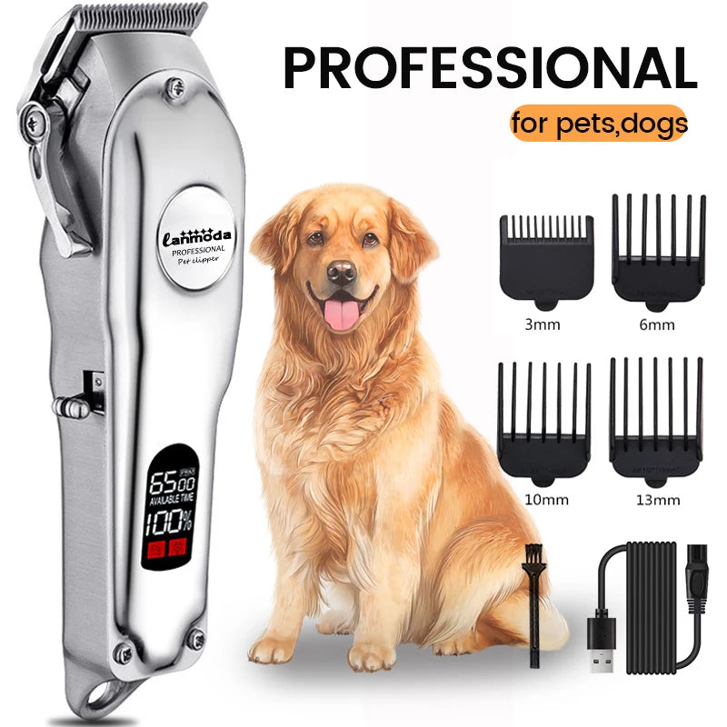 Professional Rechargeable Dog Hair Clipper