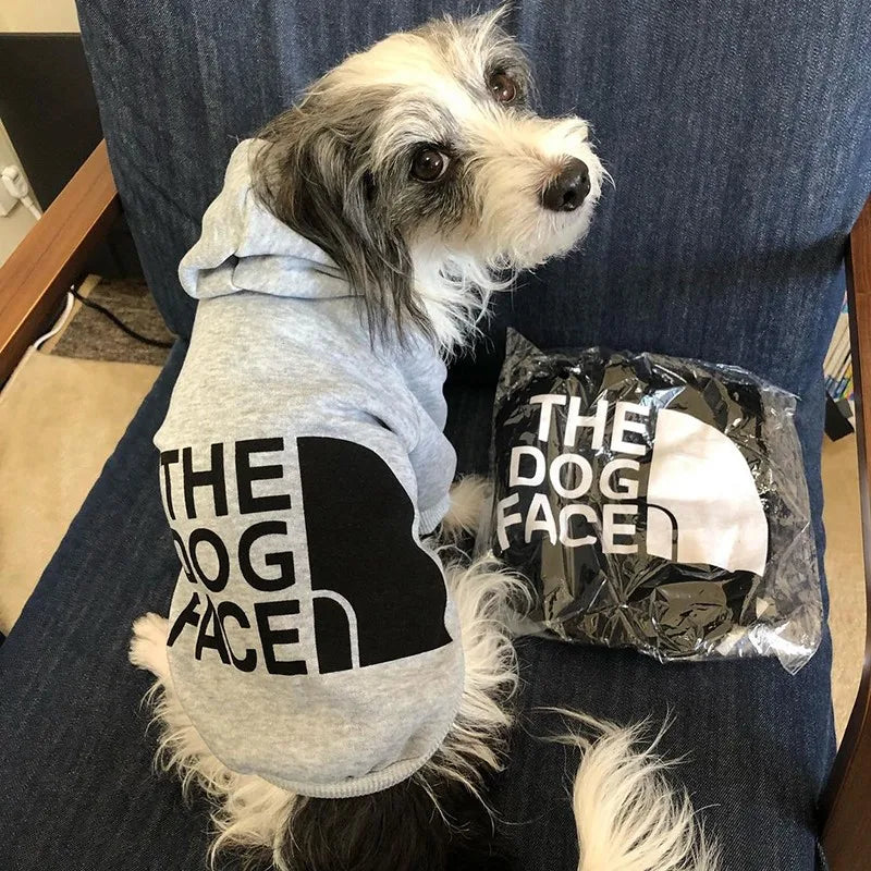 Letter Design Pet Dog Hoodie