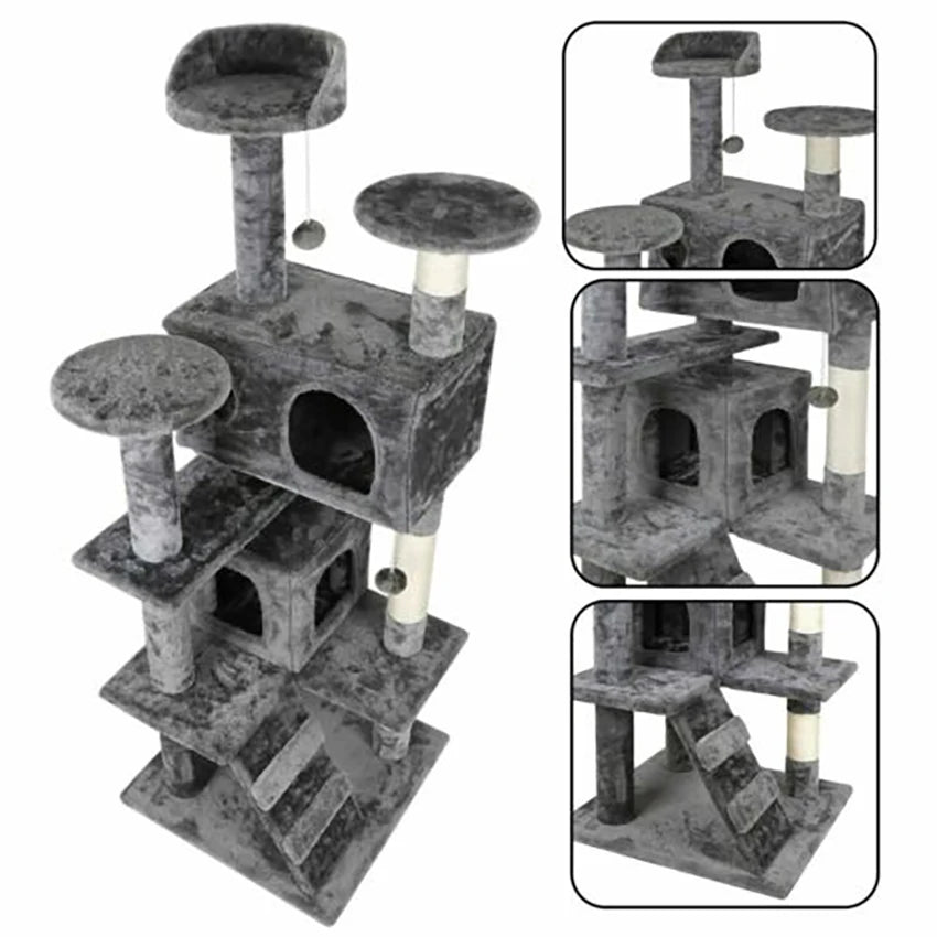 55" Cat Tree Tower 