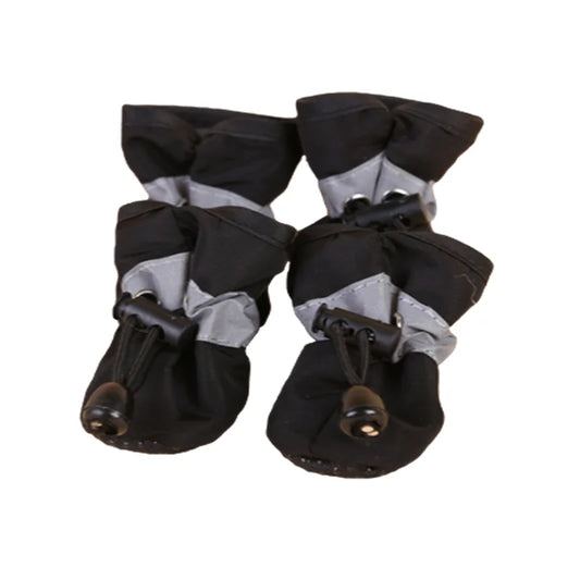 4-Piece Set of Waterproof Pet  Shoes