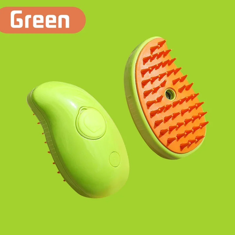 Cat & Dog 3-in-1 Spray Massage Brush – Floating Hair Removal and Bath Brush