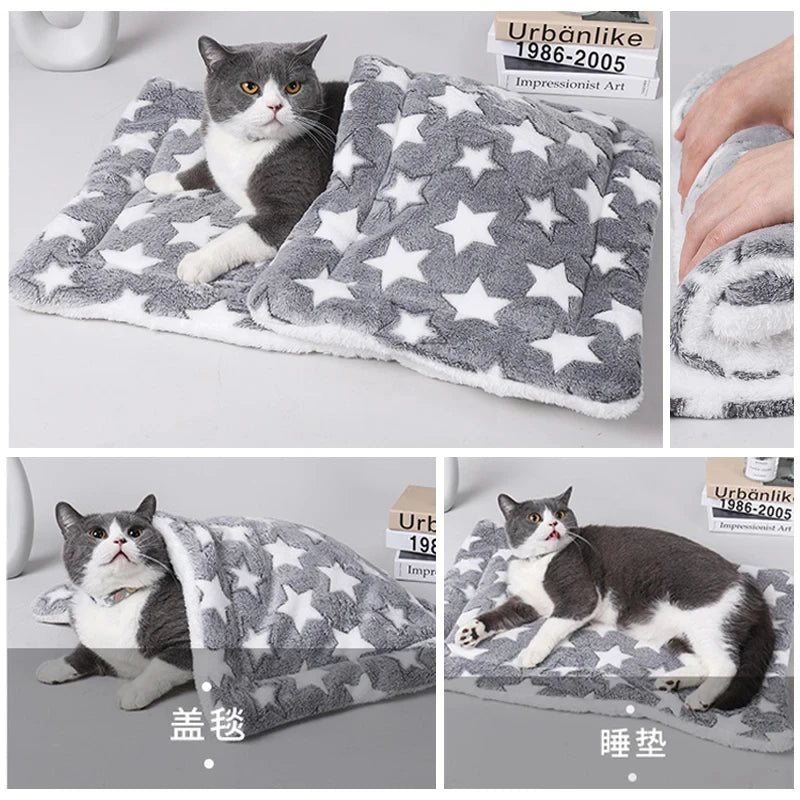 Flannel Pet Sleeping Mat 