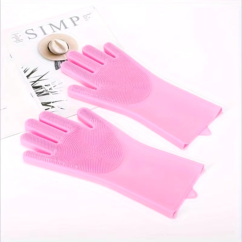 Pet Grooming Cleaning Gloves 