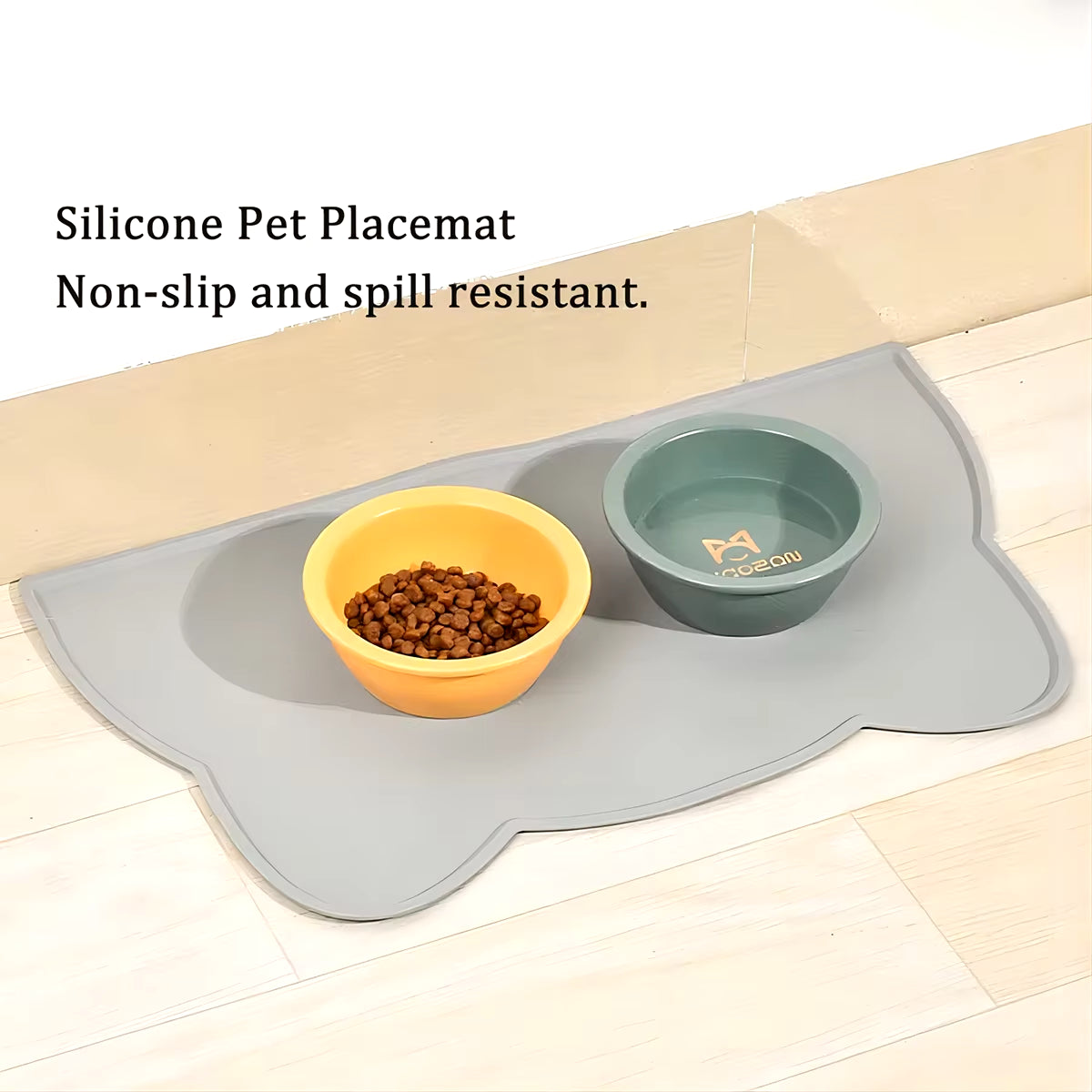  Non-Stick Waterproof Food Tray for Dogs & Cats