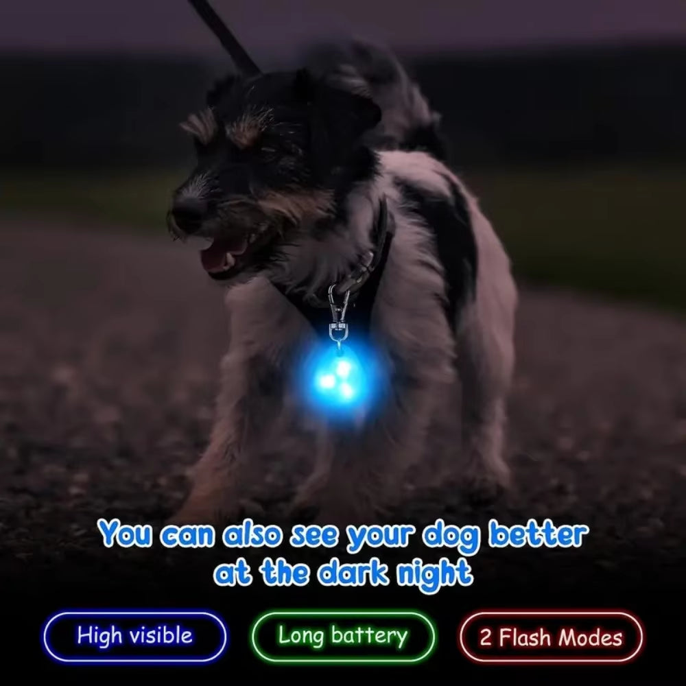 LED Pet Pendant Collar Light