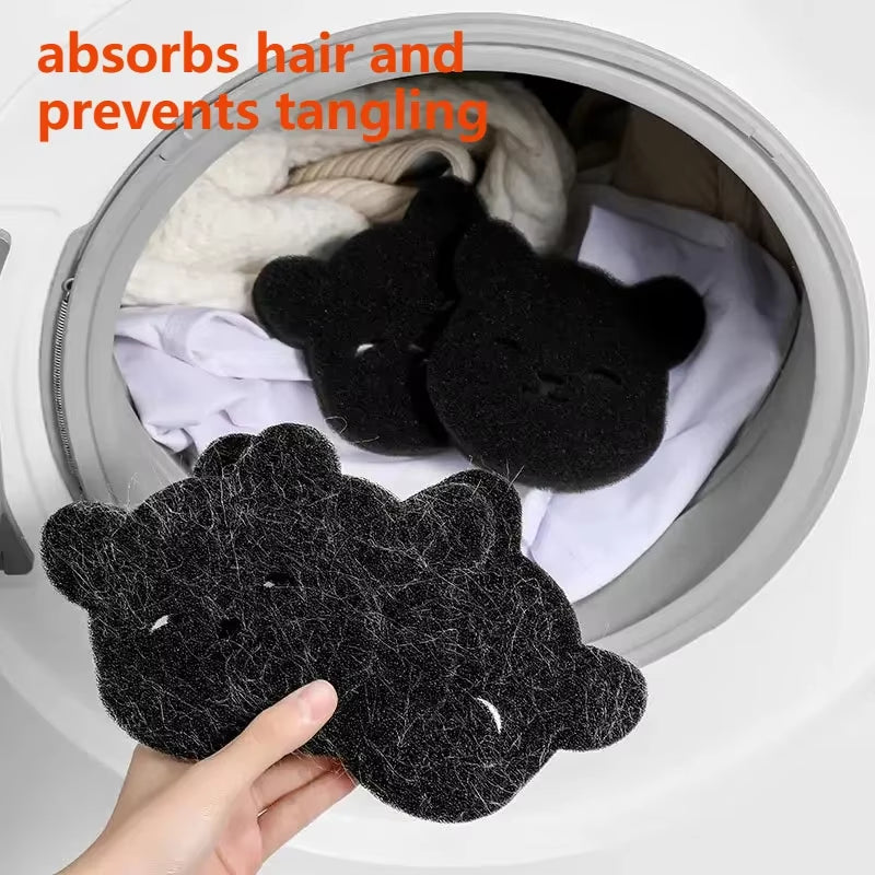 Pet Hair Remover Bear Shape Laundry Ball 